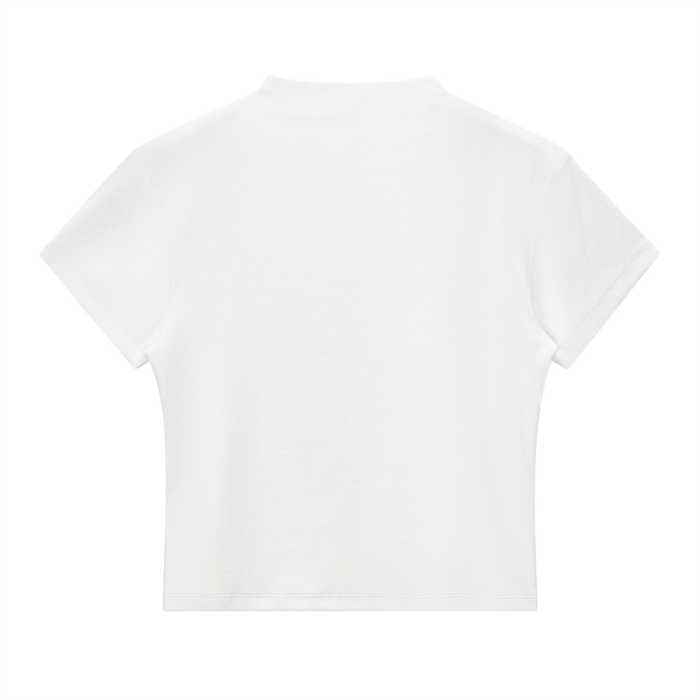 Slim Fit Mock Neck T-Shirt