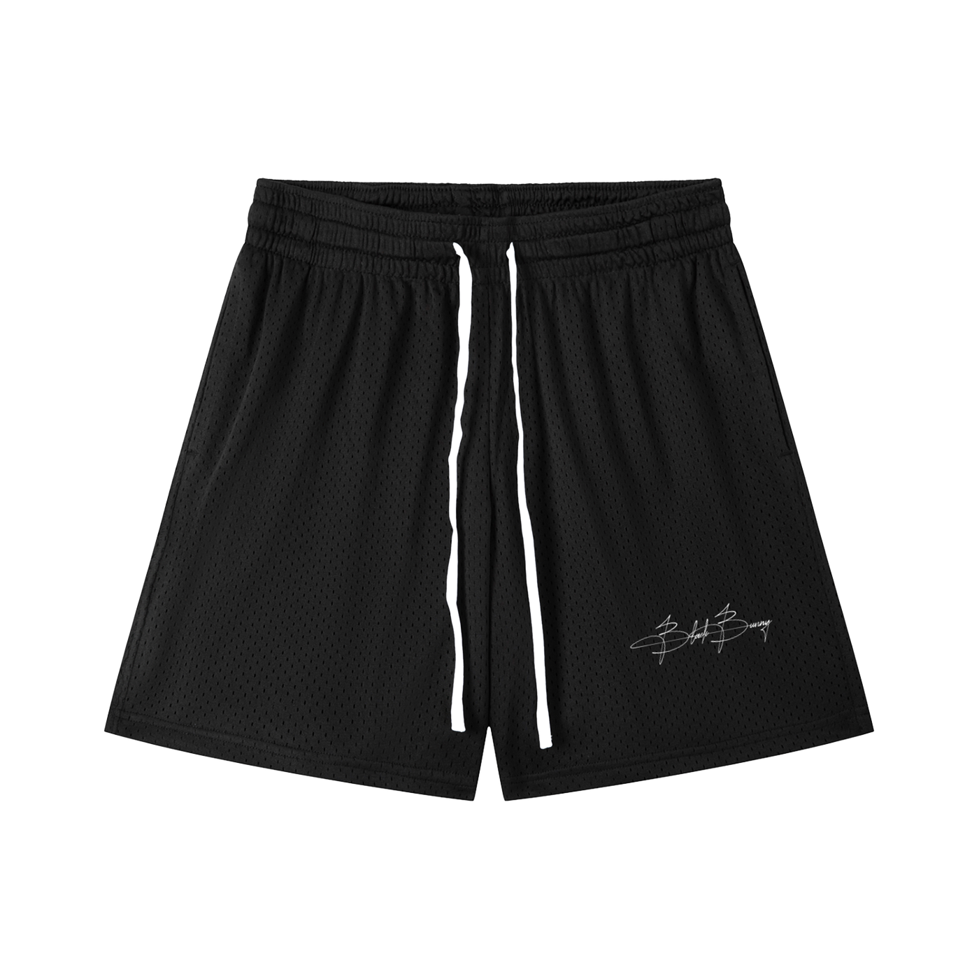 Mesh Drawstring Shorts