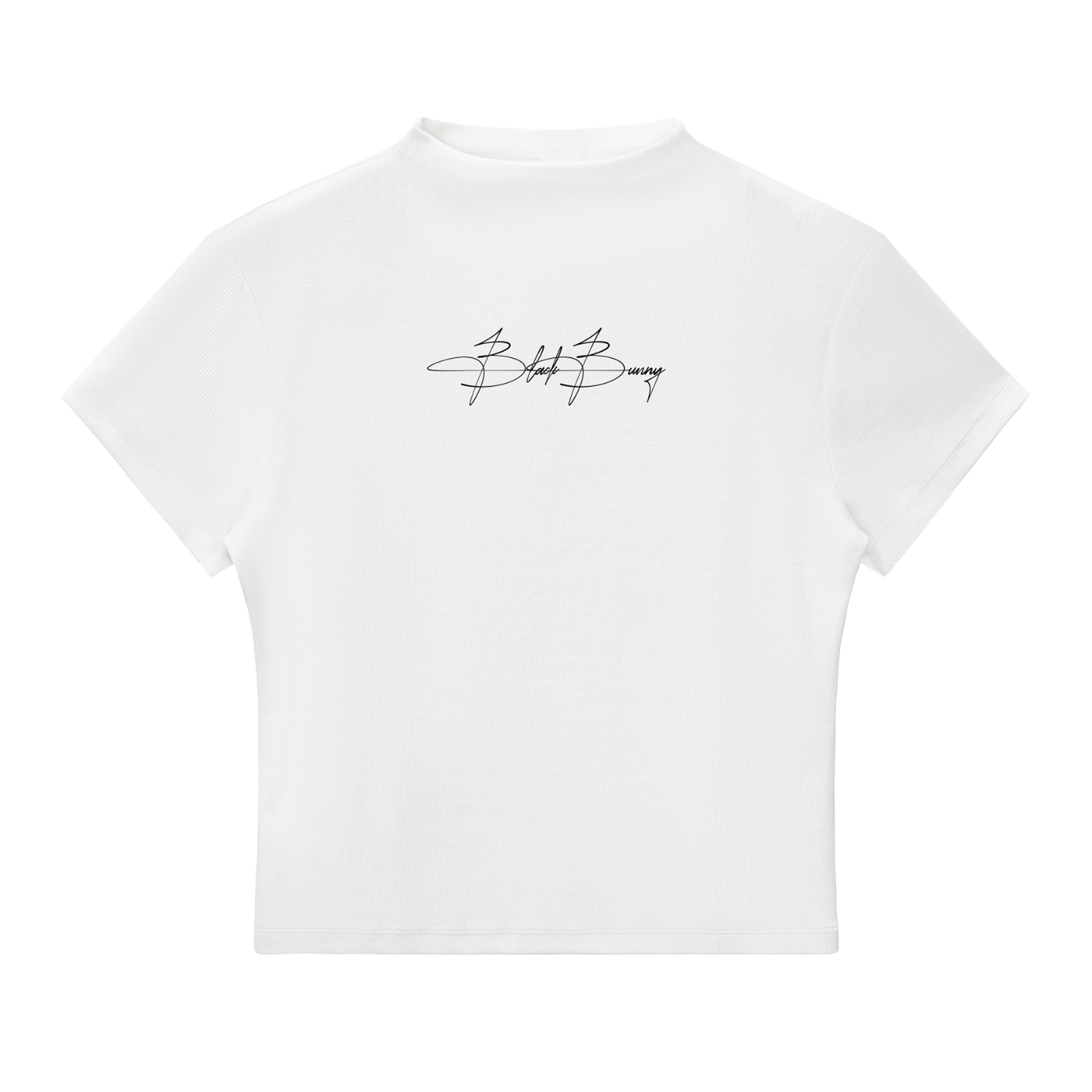Slim Fit Mock Neck T-Shirt