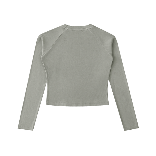 Dyed Washed Long Sleeve T-Shirt