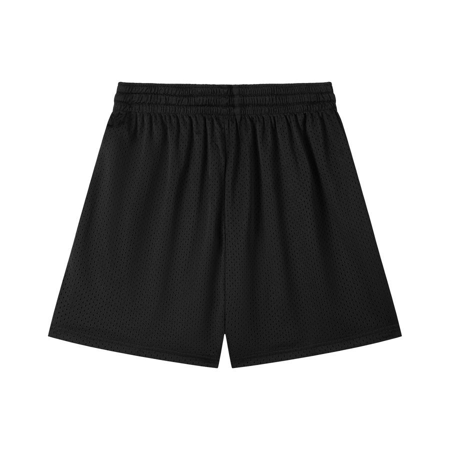 Mesh Drawstring Shorts